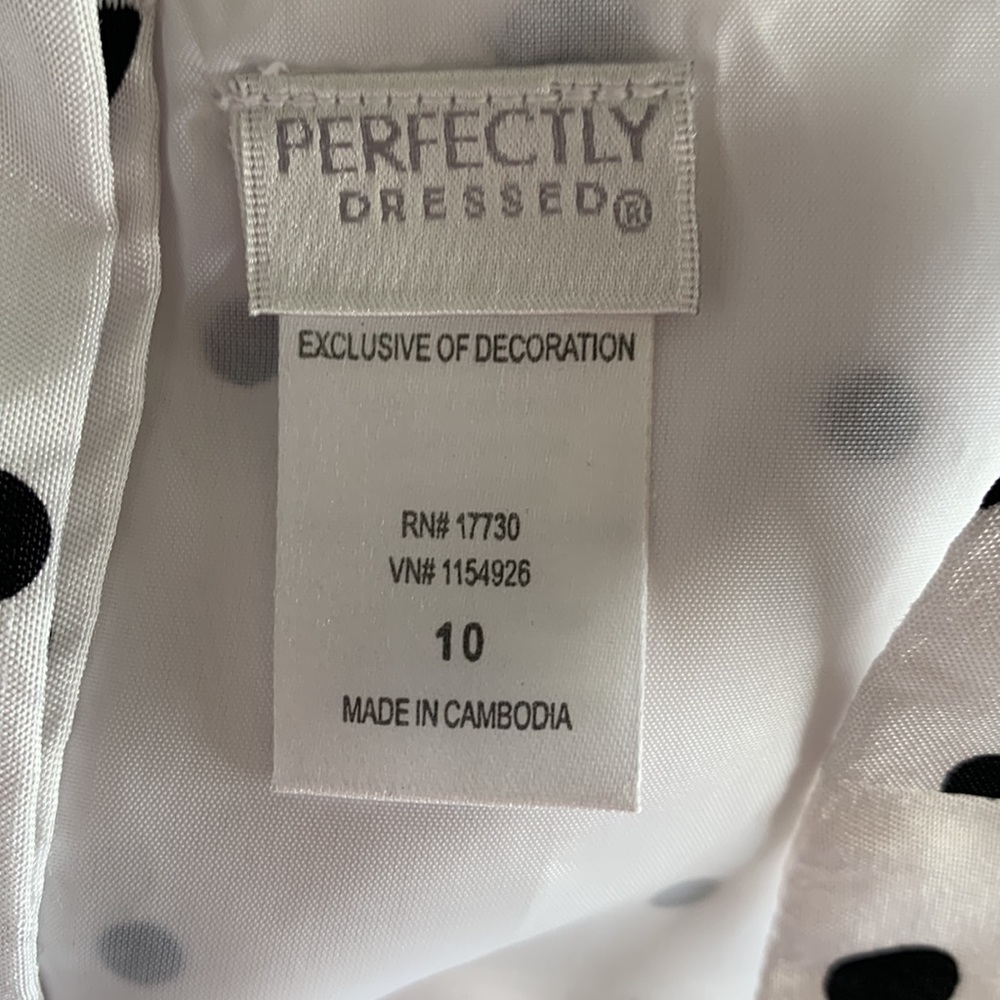 GIRLS POLKA DOT PARTY DRESS! - Picture 6 of 9